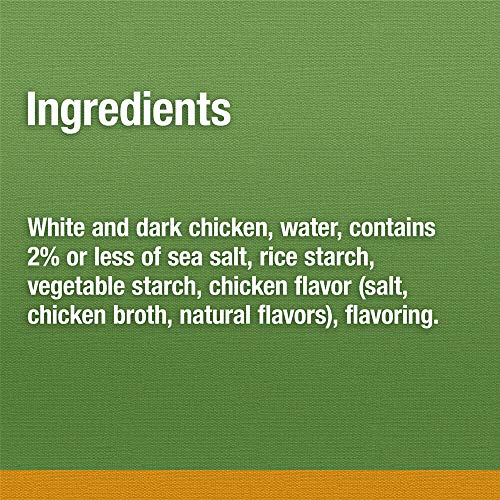 VALLEY FRESH, Chuck Chicken in Water, White & Dark, 10 Ounce (Pack of 12)