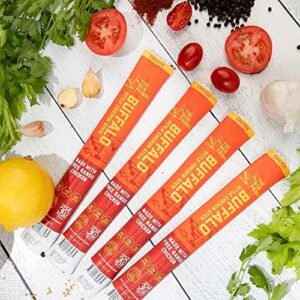 The New Primal Buffalo Chicken Sticks, Keto, Gluten Free Healthy Snacks, Sugar Free Low Carb High Protein, Jerky Meat Stick, 9g Protein, 20 Ct