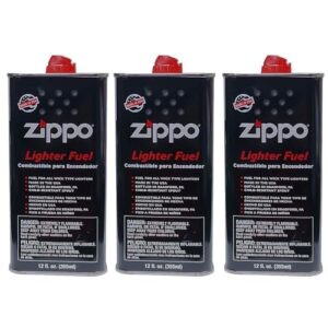 zippo lighter fluid, 12-ounces, 3-pack