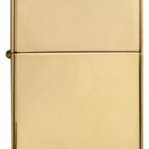 Zippo 254B High Polish Brass Pocket Lighter