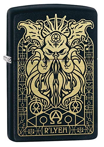 Zippo 29965 Monster Design Black Matte Pocket Lighter