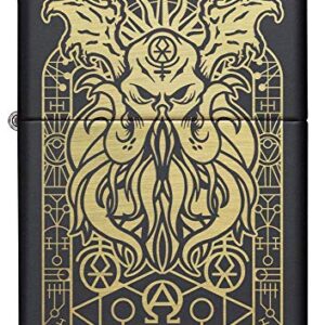 Zippo 29965 Monster Design Black Matte Pocket Lighter