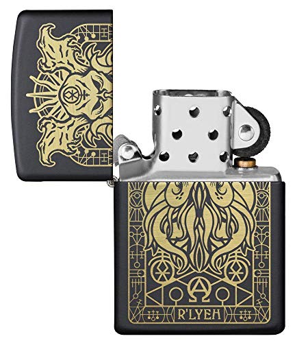 Zippo 29965 Monster Design Black Matte Pocket Lighter