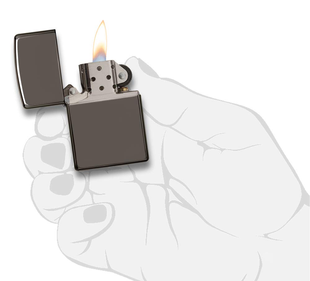 Zippo Black Ice Lighter & Pipe Insert