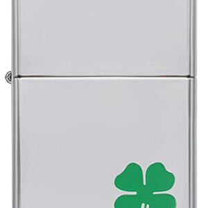 Zippo Bit O' Luck Pocket Lighter, High Polish Chrome, One Size (24007)