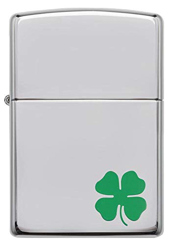 Zippo Bit O' Luck Pocket Lighter, High Polish Chrome, One Size (24007)