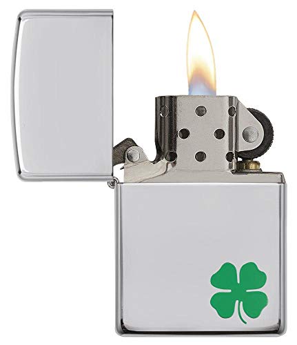 Zippo Bit O' Luck Pocket Lighter, High Polish Chrome, One Size (24007)