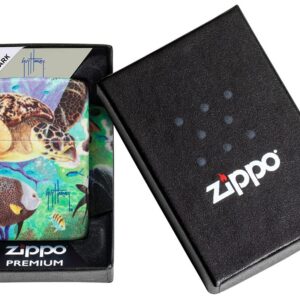 Zippo Guy Harvey 540 Design Glow in The Dark Pocket Lighter