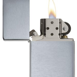 Zippo Vintage Brushed Chrome without Slashes - 230.25