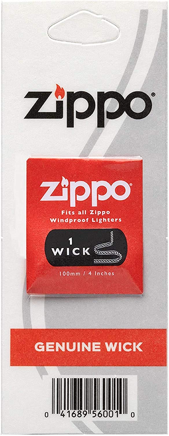 Zippo Lighter Replacement 6 Flint Dispensers (36 Flints) & 4 Wicks 10 Value Pack Bundle with KKBestPack Pouch