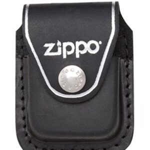 Zippo Black Lighter Pouch with Clip