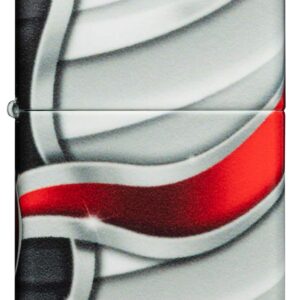 Zippo Flame Logo Design 540 Color Pocket Lighter, Black, One Size