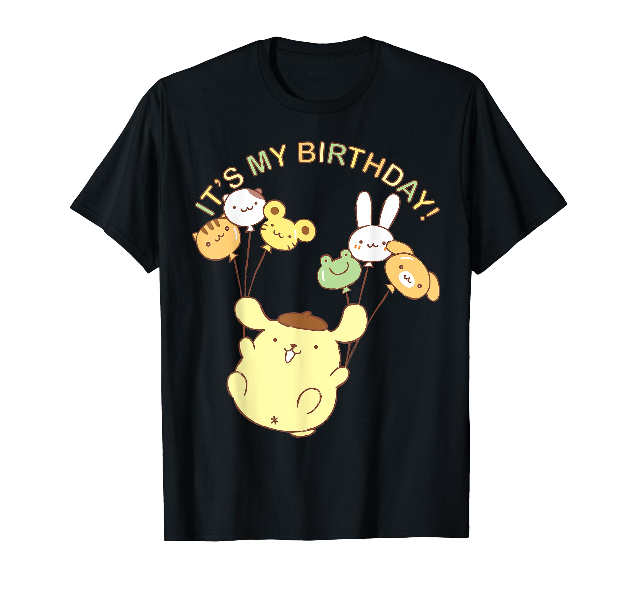 Pompompurin Its My Birthday T-Shirt