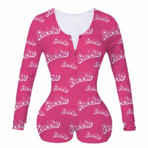 missshorthair onesies women sexy pajamas, cute onesie pajamas for women shorts (baddie, l)