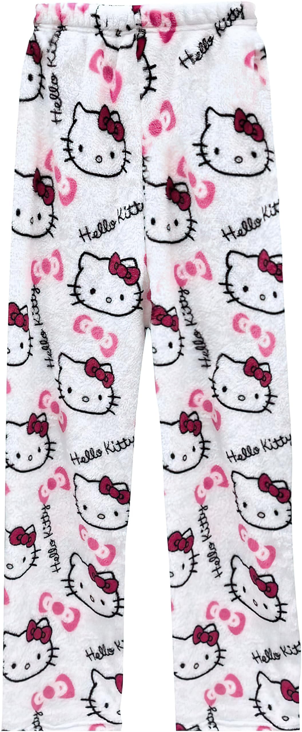 Anime Pajamas Pants Women's Girls Cartoon Cat All Character Print Flannel Lounge Sleep Bottoms Pajama Pants Christmas