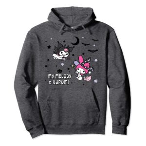 My Melody and Kuromi Halloween Hoodie Pullover Hoodie