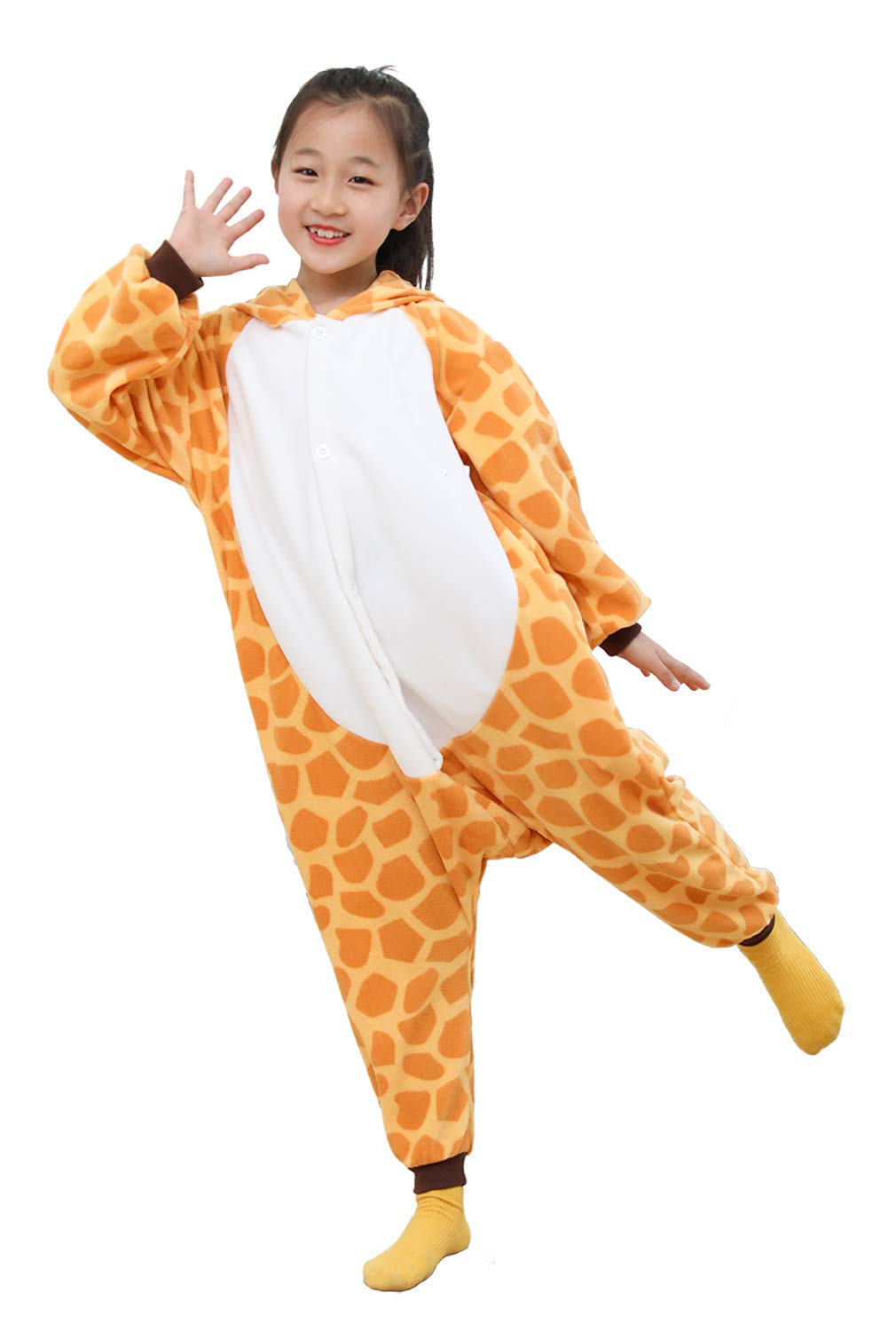 unicorns family Unisex Children Animal Pajamas Luxury Fleece with Pocket One-Piece Cosplay Costume for Kid Halloween