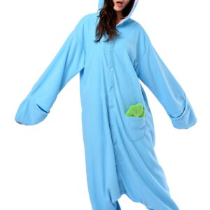 SAZAC Manatee Kigurumi - Onesie Jumpsuit Halloween Costume (One Size)