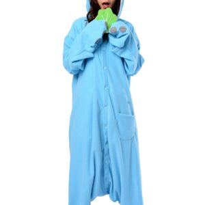 SAZAC Manatee Kigurumi - Onesie Jumpsuit Halloween Costume (One Size)