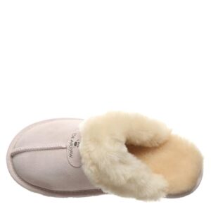 BEARPAW Women's Loki Pale Pink Size 10 | Women's Slippers | Women's Shoe | Comfortable & Light-Weight