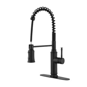 Touch Kitchen Faucet with Pull Down Sprayer, Kitchen Sink Faucets with Pullout Sprayer, Touchless Kitchen Faucet, Stainless Steel Faucets