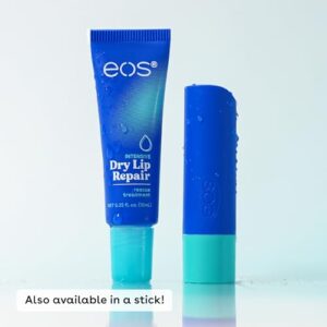 eos The Hero Lip Repair, Extra Dry Lip Treatment, 24HR Moisture, Overnight Lip Treatment, Natural Strawberry Extract, 0.35 fl oz