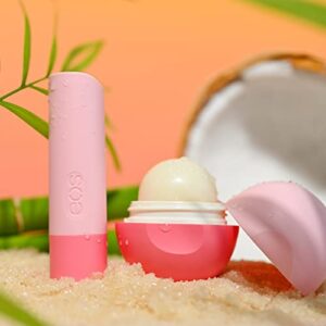 eos FlavorLab Paradise Lip Balm - Coconut Sugarcane | Long-Lasting Hydration | Lip Care for Dry Lips | 2 Pack