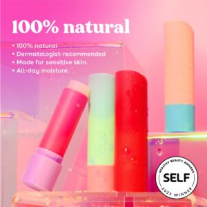 eos 100% Natural Lip Balm- Coconut Milk, All-Day Moisture, Made for Sensitive Skin, Lip Care Products, 0.14 oz, 2-Pack