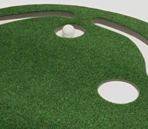 Putt-A-Bout Grassroots Par Three Putting Green (9-feet x 3-feet)