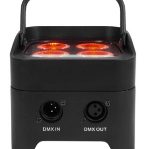 (8) Rockville BEST PAR 50 Rechargeable Par Wash Lights w/Wireless DMX+Backpack