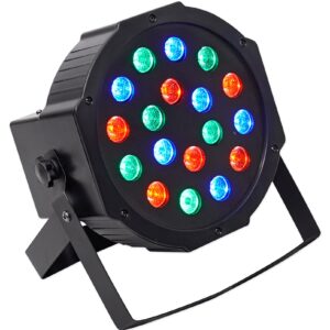 (24) Rockville LED RGB Par Can Wash Light + Dual Bracket Bundle: (1) Lighting Controller + MIDI Control, (1) 25ft 3 Pin DMX Lighting Cable, (23) 10ft 3 Pin DMX Lighting Cables (49 Items)