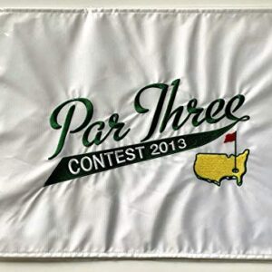 2013 Masters golf Par 3 Flag embroidered logo new