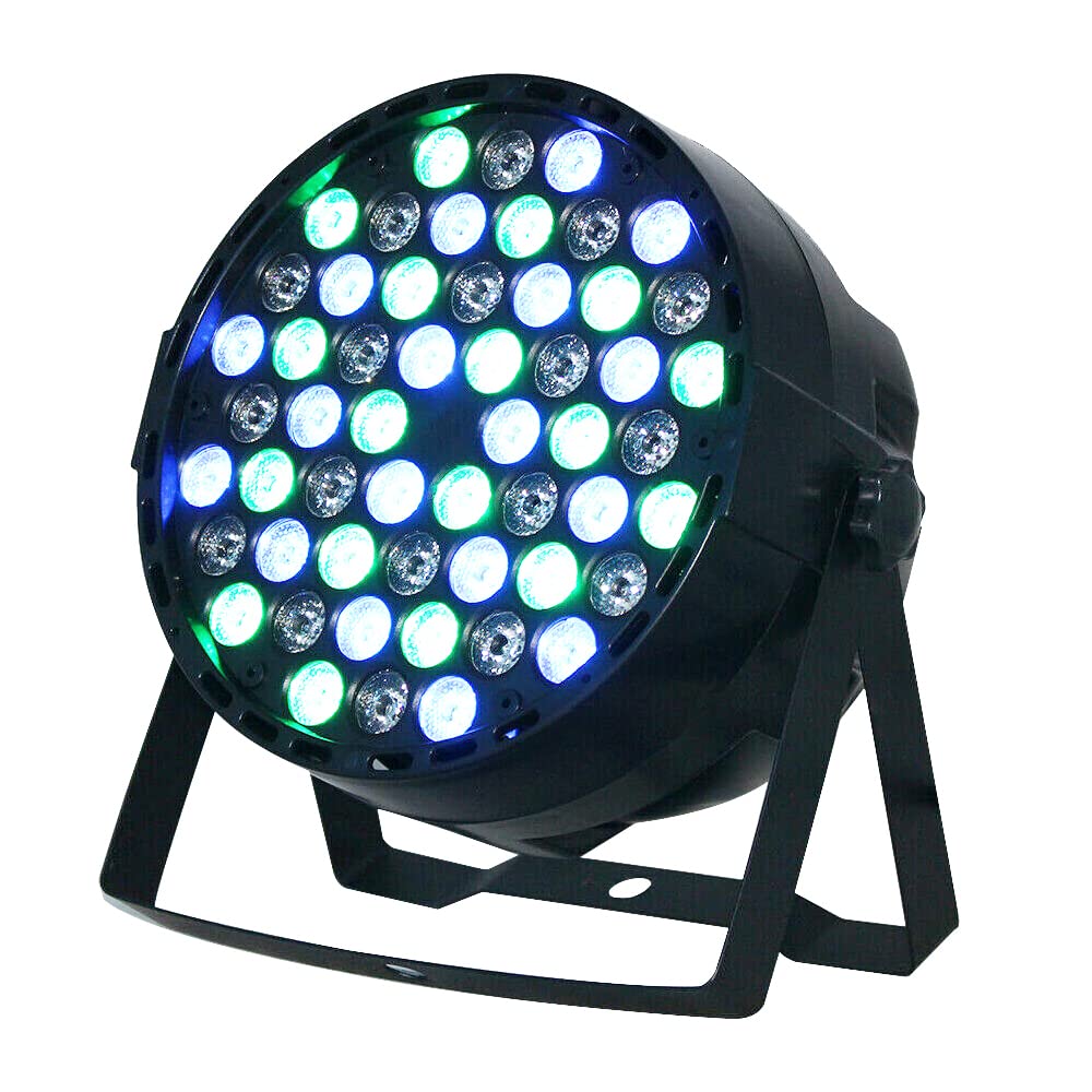 8Pcs Stage Lights, 54x3W LED Stage Par Lighting RGBW DMX512 DJ Disco Party Club Strobe Light AUTO/Sound Party Lighting