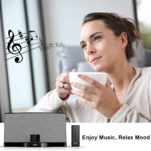 30 Pin Bluetooth Adapter, Wireless 30Pin Stereo Audio Adapter Bluetooth 5.0 Music Receiver for Bose Sounddock II 2 10 Lifestyle V35 135 Digital Music System Home Entertainment Speakers