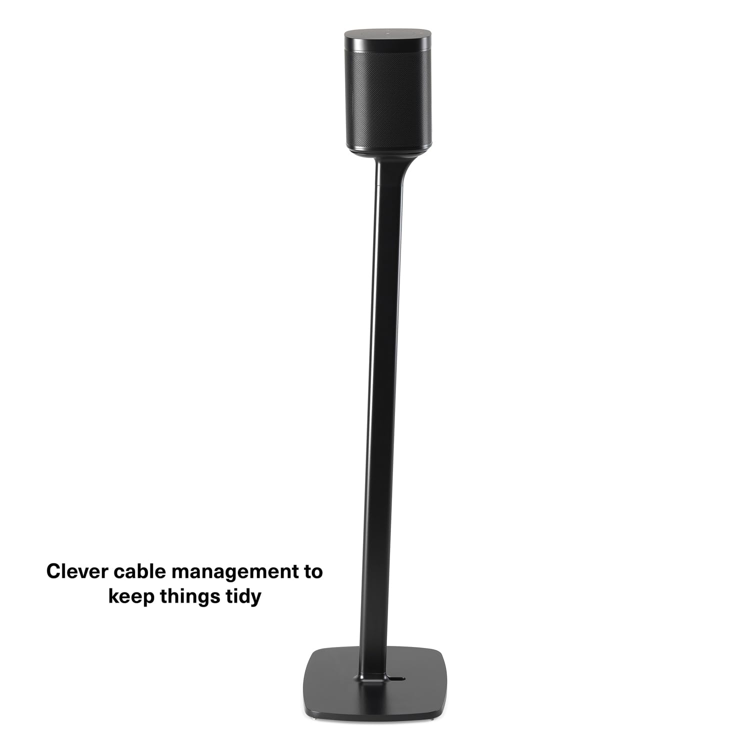 Flexson Floor Stand for Sonos Era 100 Speaker (Black, Pair)