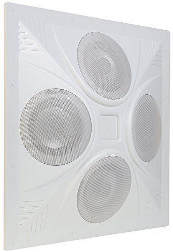 Pure Resonance Audio SD4 SuperDispersion Ceiling Speaker Array, Built-In 8 Ohm/70 V Transformer