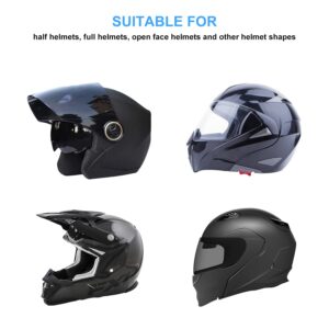 ELIKIDSTO Motorcycle Helmet Bluetooth Headset with HIFI Stereo Sound,Large Battery,Bluetooth Helmet Speakers with Calls Answer Automatically,Voice Assistant,IPX7 Waterproof,Easy to Install