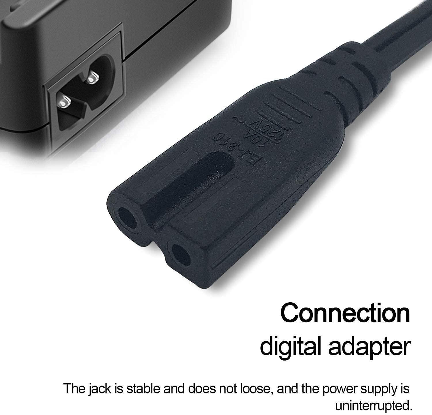 Parthcksi AC Power Cord Cable Plug Compatible with Bose Powered Acoustimass Module 3 9 25 6 Speaker System