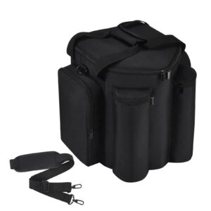 speaker bag portable travel case compatible for bose s1 pro, audio microphone storage bag multifunctional carry tote bag shoulder bag outdoor accessories for s1 pro multi position pa system bluetooth