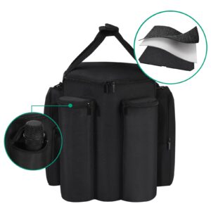 Speaker Bag Portable Travel Case Compatible for Bose S1 Pro, Audio Microphone Storage Bag Multifunctional Carry Tote Bag Shoulder Bag Outdoor Accessories for S1 Pro Multi Position PA System Bluetooth