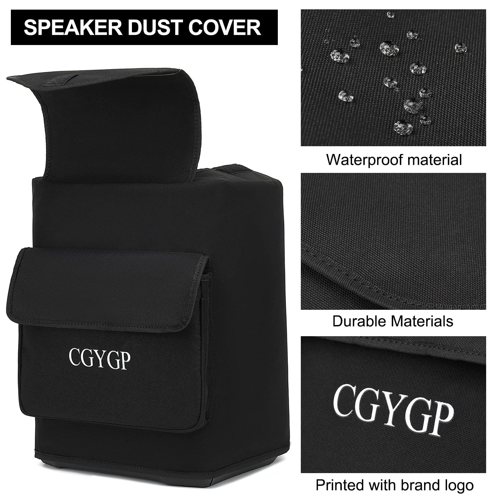 Speaker Cover Compatible for Bose S1 Pro, Slip Cover with Pocket for Portable Bluetooth Speaker System