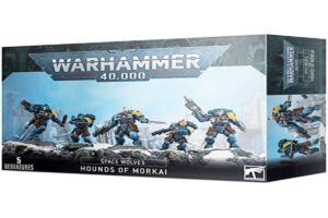 games workshop - warhammer 40,000 - space wolves hounds of morkai