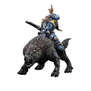 joytoy 1/18 warhammer 40,000 space wolves thunderwolf cavalry frode