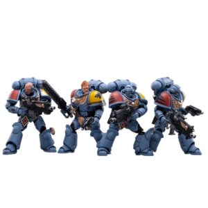 JOYTOY 1/18 Action Figure Warhammer 40,000 Space Wolves Battle Pack (Set of 4 Figures) Collection Model