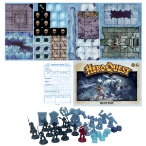 Avalon Hill HeroQuest The Frozen Horror Quest Pack, Dungeon Crawler Game for Ages 14+, Requires HeroQuest Game System to Play