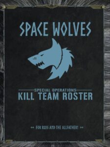 space wolves special operations kill team roster for russ and the allfather: battle tracker game score record journal notebook