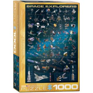 eurographics space explorers 1000 piece puzzle (6000-2001)