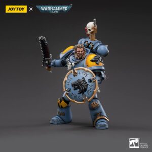 JoyToy Warhammer 40K 1/18 Space Wolves Thunderwolf Cavalry Frode Action Figure Warrior Joy toy Models