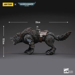 JoyToy Warhammer 40K 1/18 Space Wolves Thunderwolf Cavalry Frode Action Figure Warrior Joy toy Models