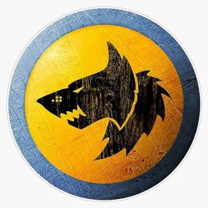 space wolves symbol sticker bumper sticker vinyl decal 5"